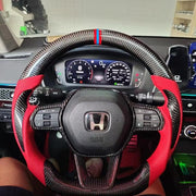 Volante de fibra de carbono TTD Craft Acura 2023-2023 Integra